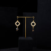 Nuwastone Earth Element Anchor Earrings